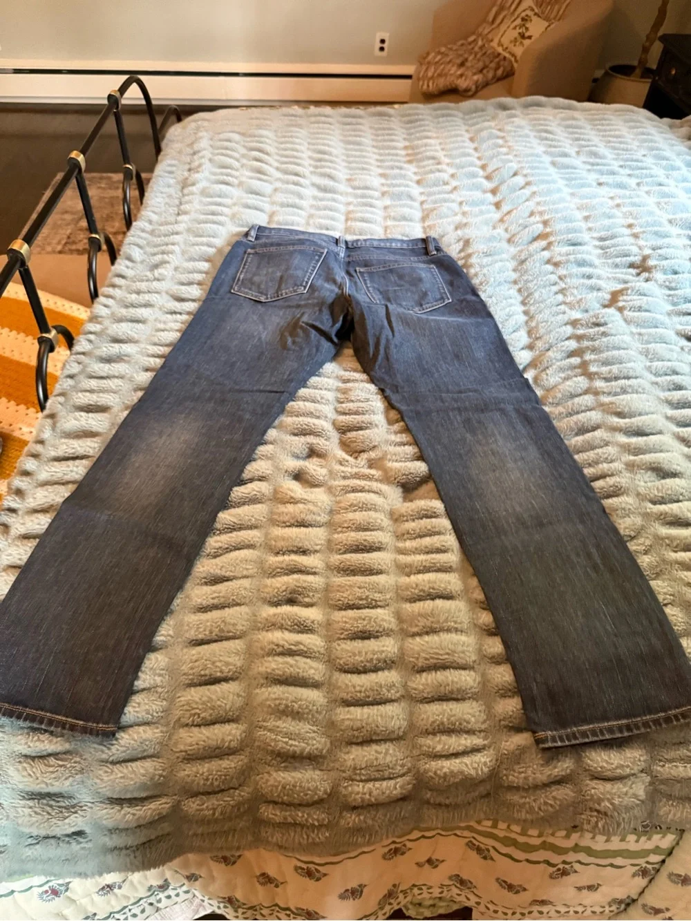 J. Crew Men's Straight-Leg Blue Jeans (30x30)